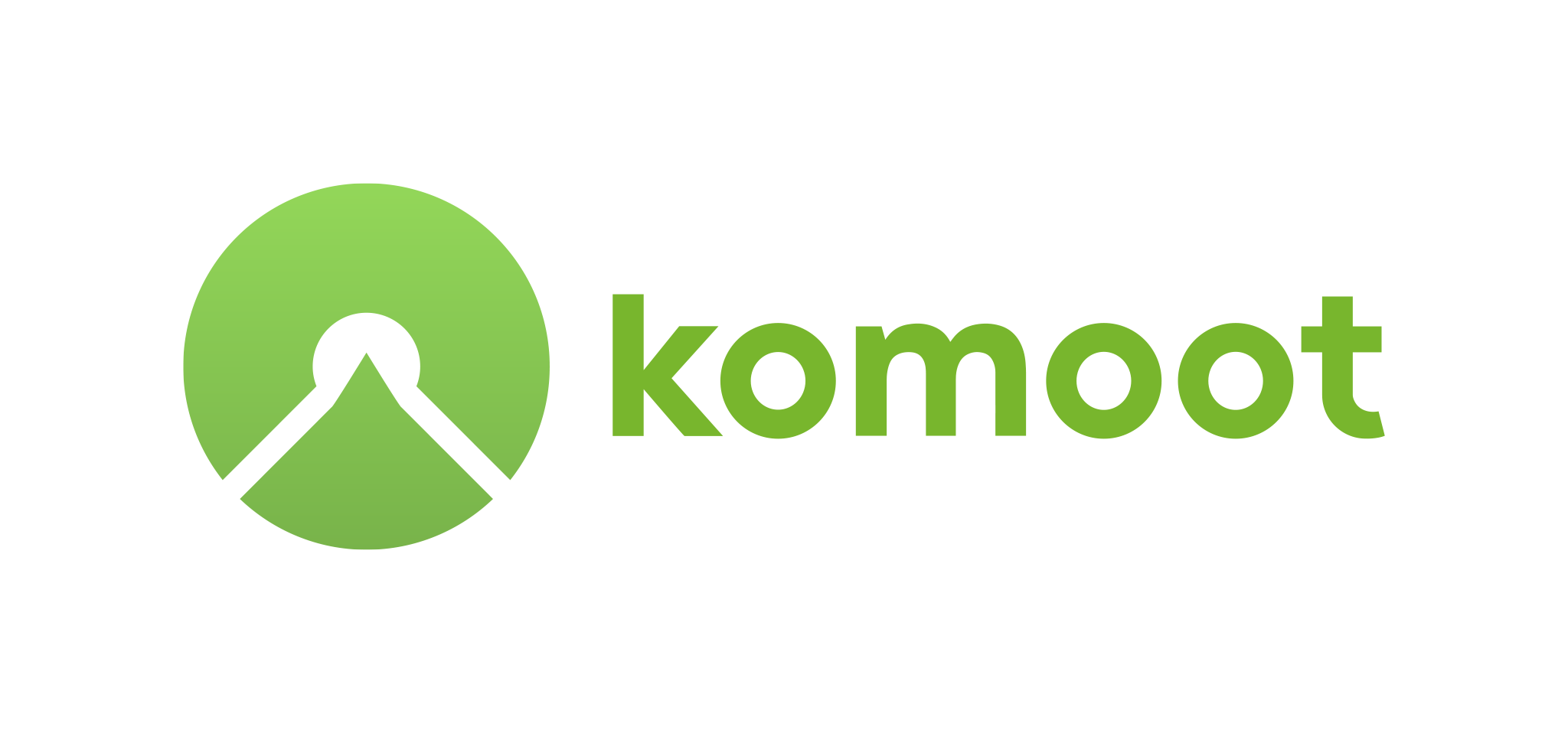 Logo der Firma komoot